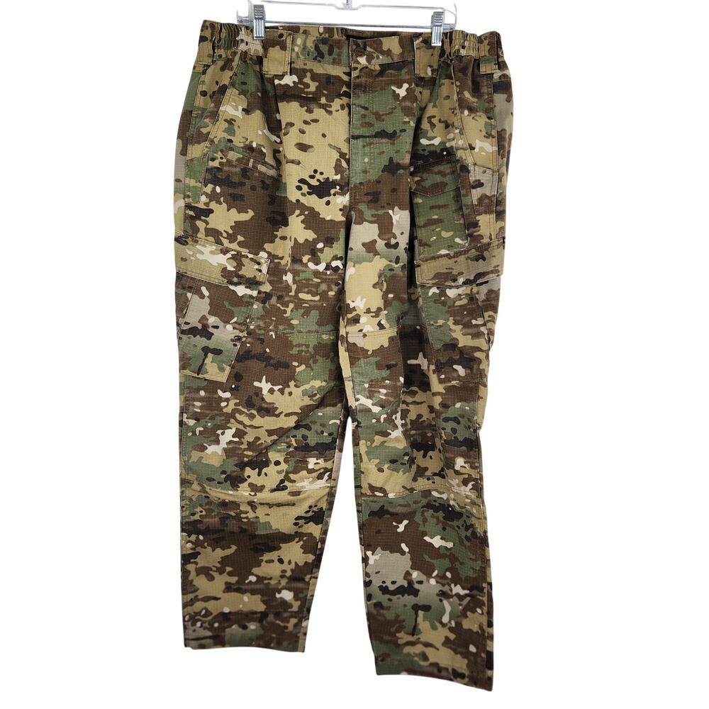 CQR Camouflage Men's Cargo Pants Ripstop Military size 42X30 Outdoors Tactical